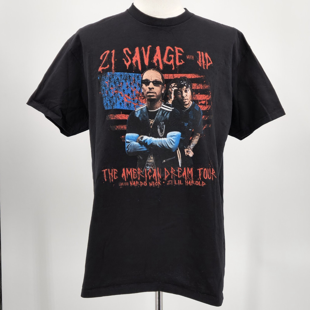 21 Savage The American Dream 2024 Concert T-Shirt XL JJD Nardo Wick Lil Harold